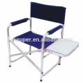 Chaise de sport de direction avec la table latérale et les poches latérales